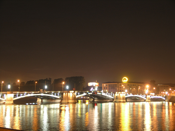 Вид на Биржевой мост